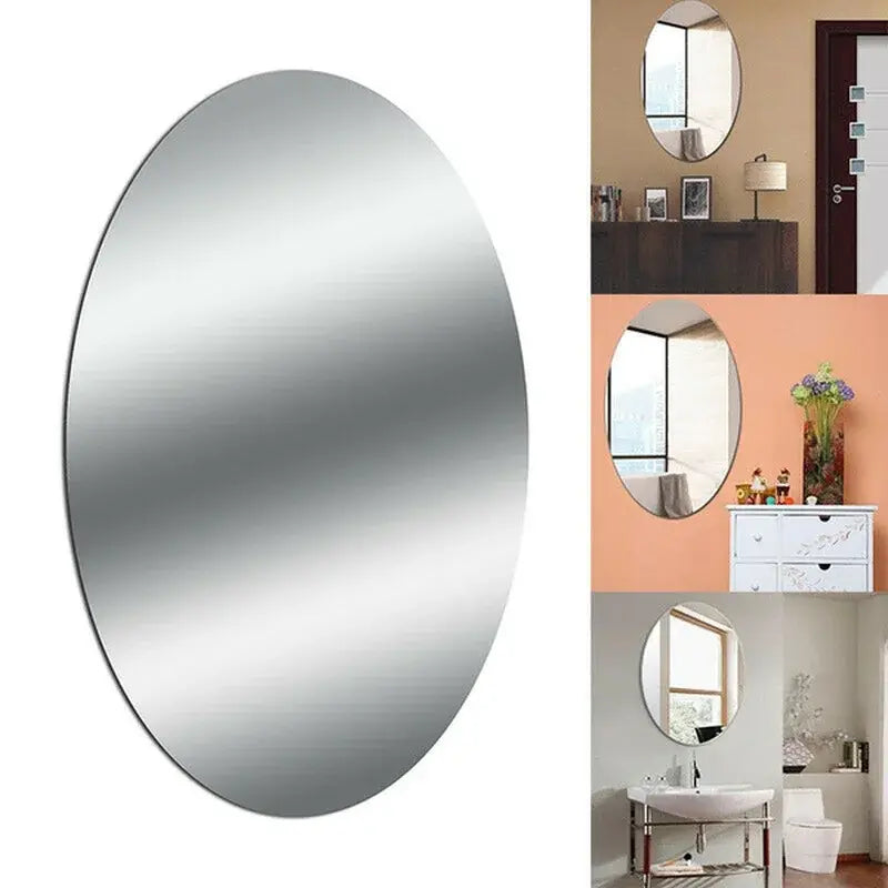 Removable Acrylic Mirror Wall Sticker