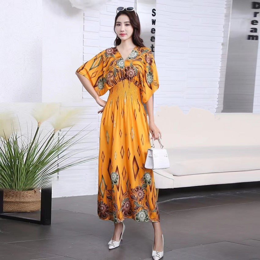 Ethnic Style Cotton Dress