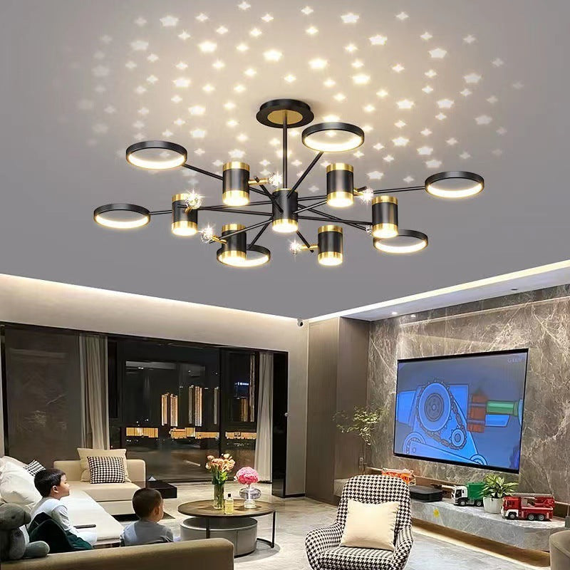 Luxury Chandelier Nordic Star Lamp