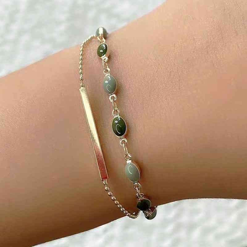 Retro Double-layer Bracelet For Women