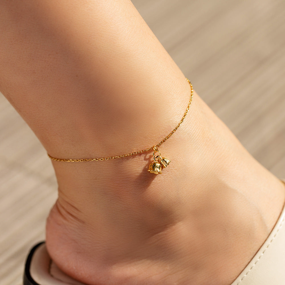 Gold Luxury Anklet Pendant