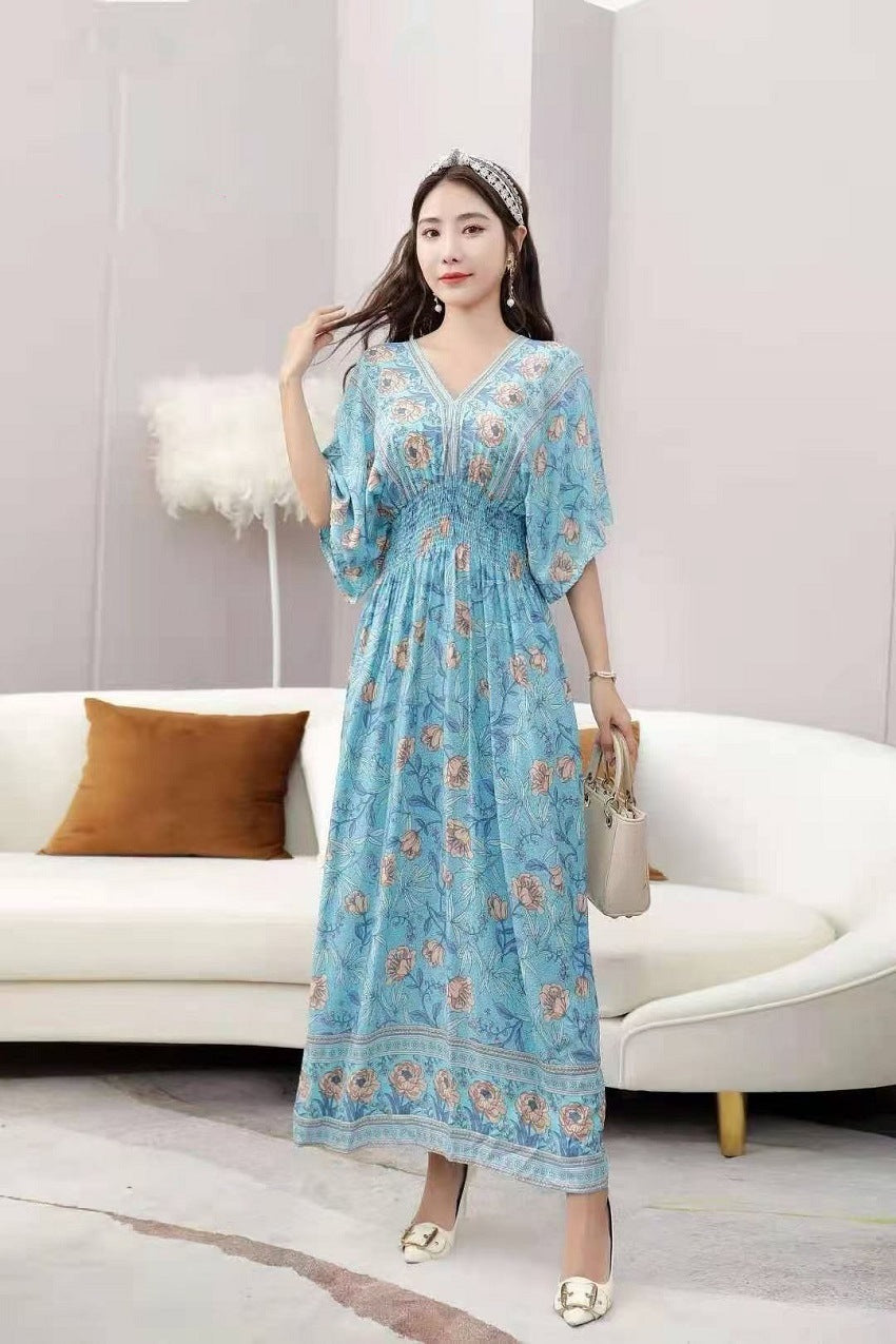 Ethnic Style Cotton Dress