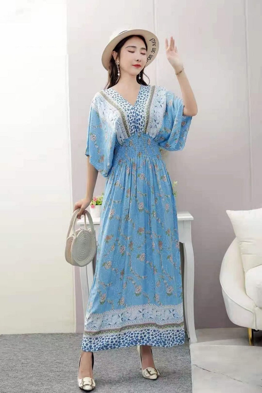 Ethnic Style Cotton Dress