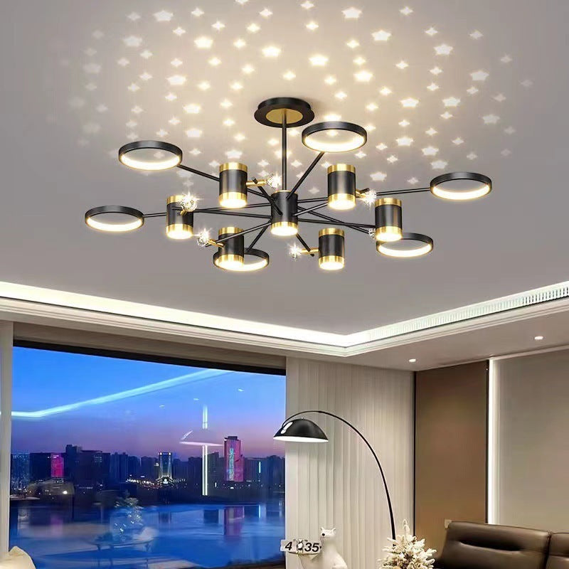 Luxury Chandelier Nordic Star Lamp