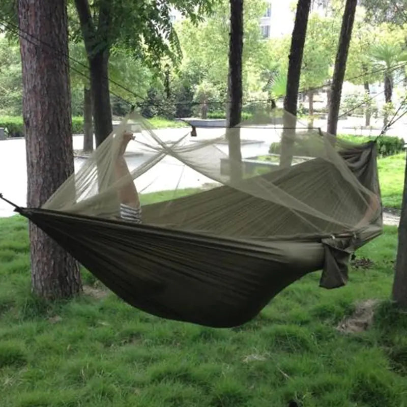 Outdoor Camping Hammock With Mosquito Net