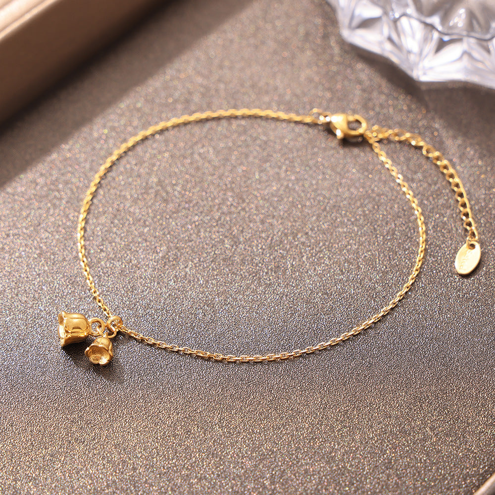 Gold Luxury Anklet Pendant