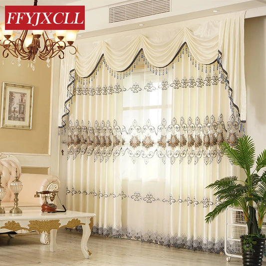 Customized Luxury Floral Curtains