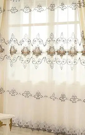 Customized Luxury Floral Curtains