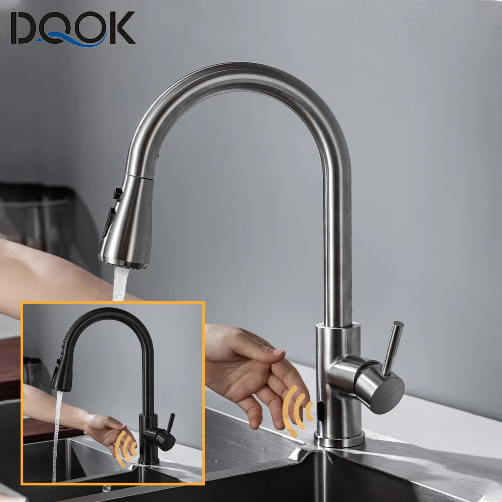 Smart Touch-less Kitchen Faucet