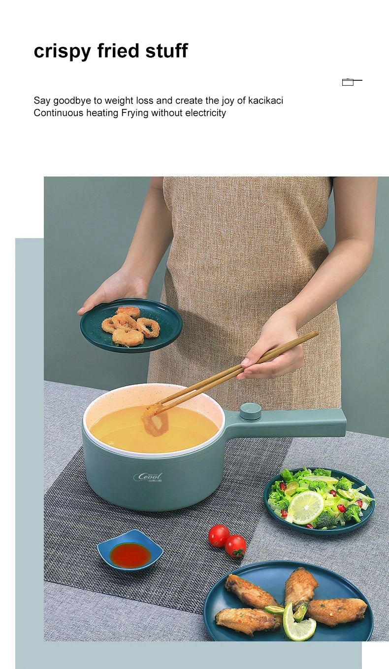 Electric Cooking Frying Noodle Pot