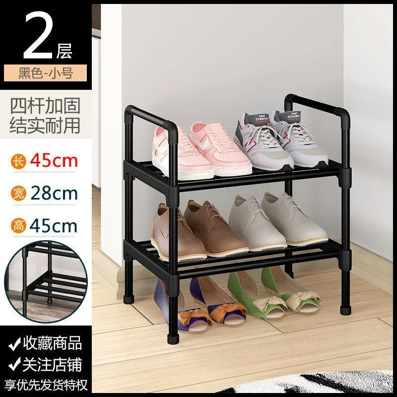 Sturdy Metal Shoe Rack and Organizer Stand