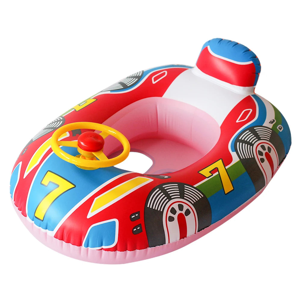 Inflatable Swim Toy with Floating Arm Bands