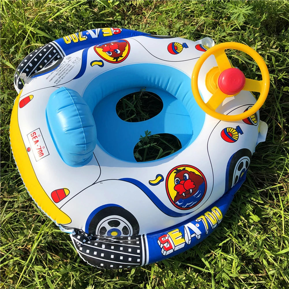 Inflatable Swim Toy with Floating Arm Bands