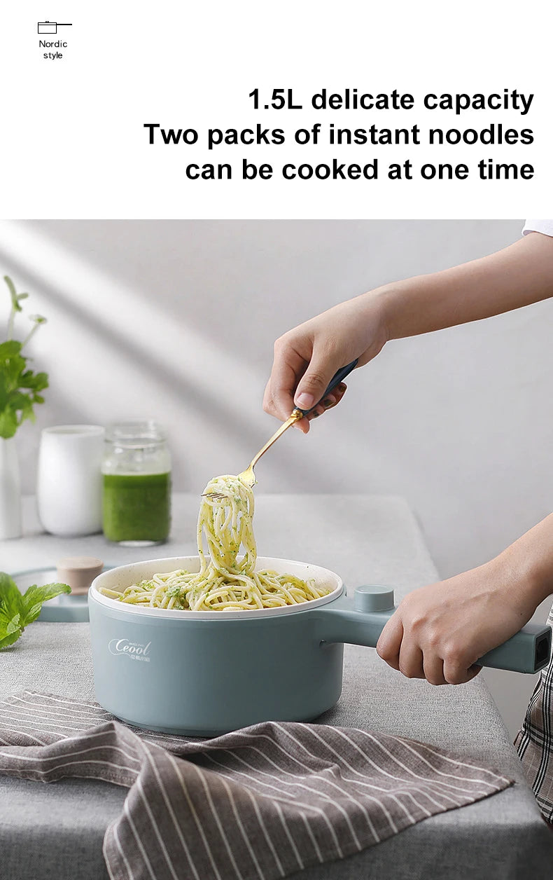 Electric Cooking Frying Noodle Pot