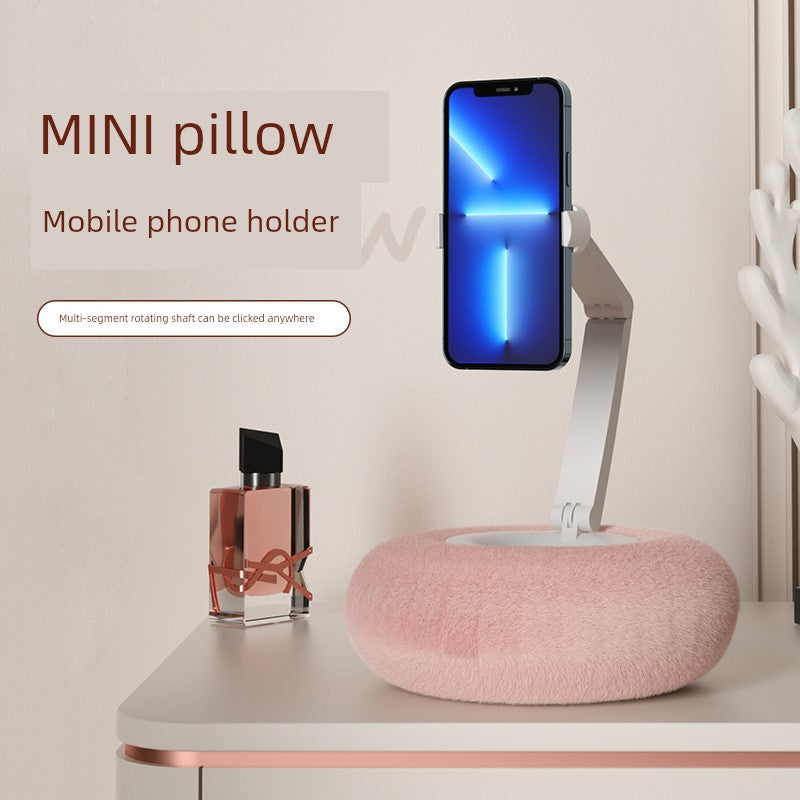 Cute Mobile Phone Holder Pillow: Bean Bag Sofa Bed Design