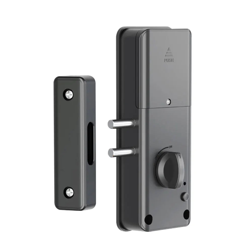 No Drilling Smart Invisible Lock for Wooden Door