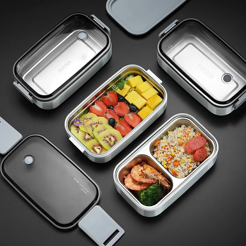 Portable Stainless Steel Lunch Box