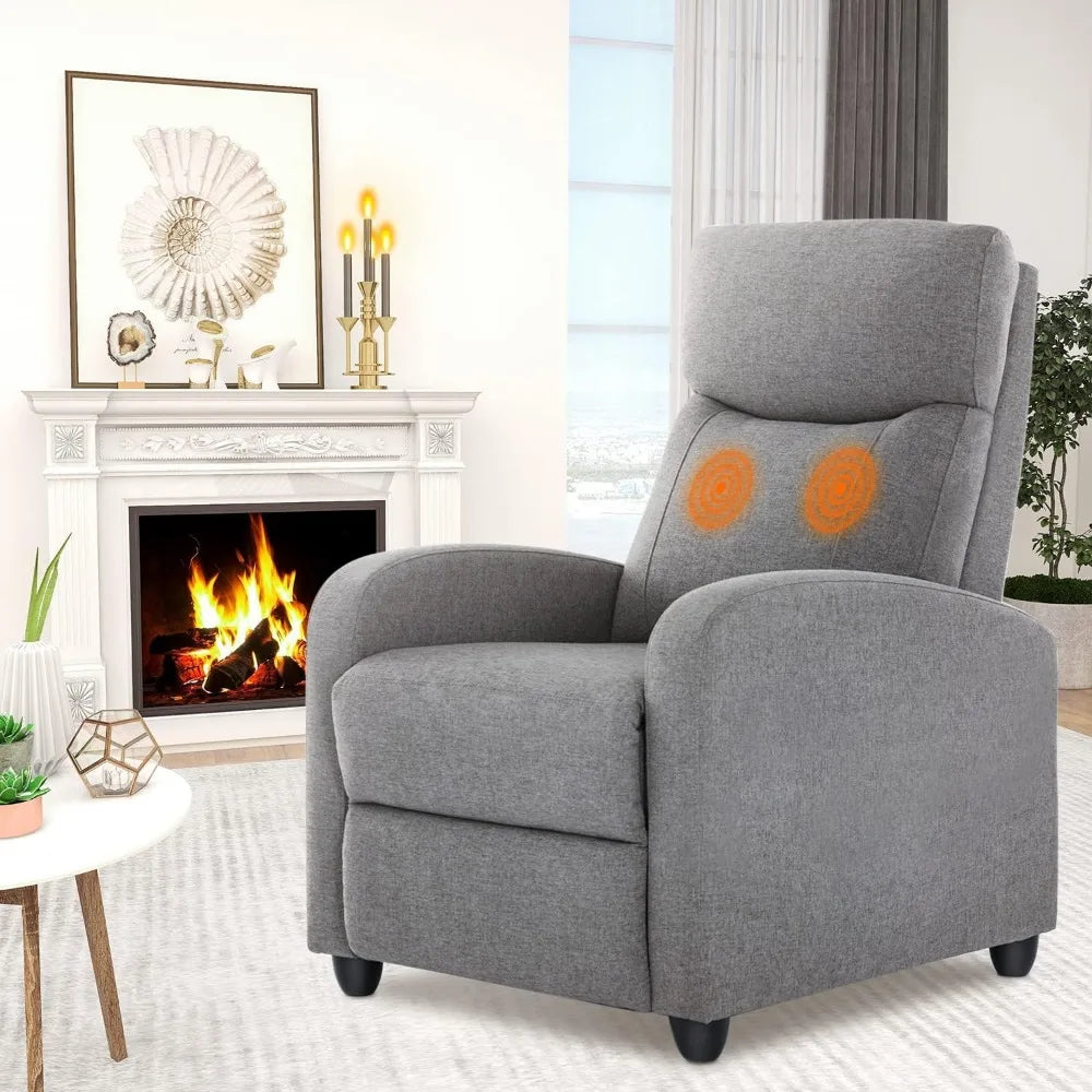 Ultimate Comfort: Adjustable Massage Fabric Chair