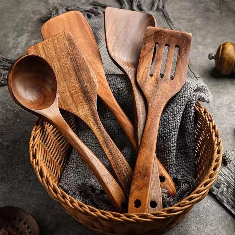 Natural Wooden Cooking Spoon