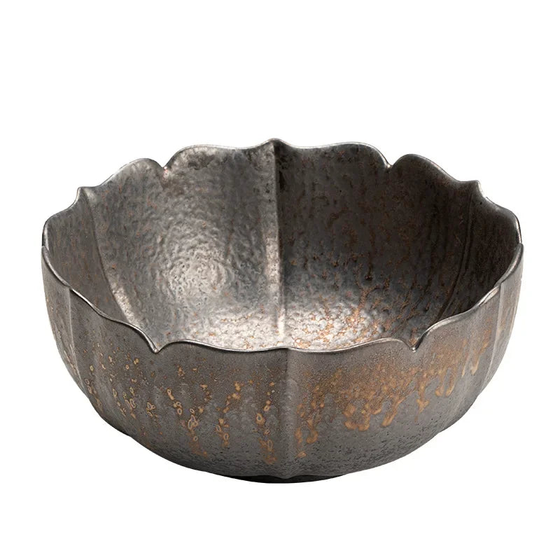 Gilt Lotus Tea Washing Bowl