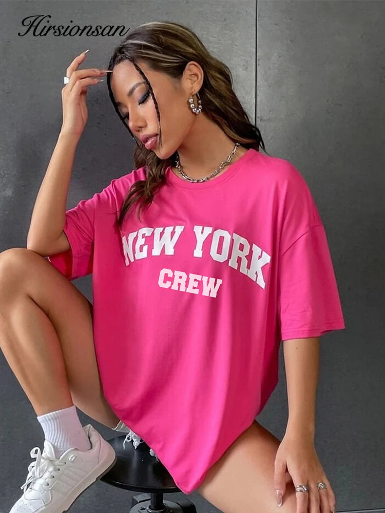 Oversized Letter Graphic T-shirt