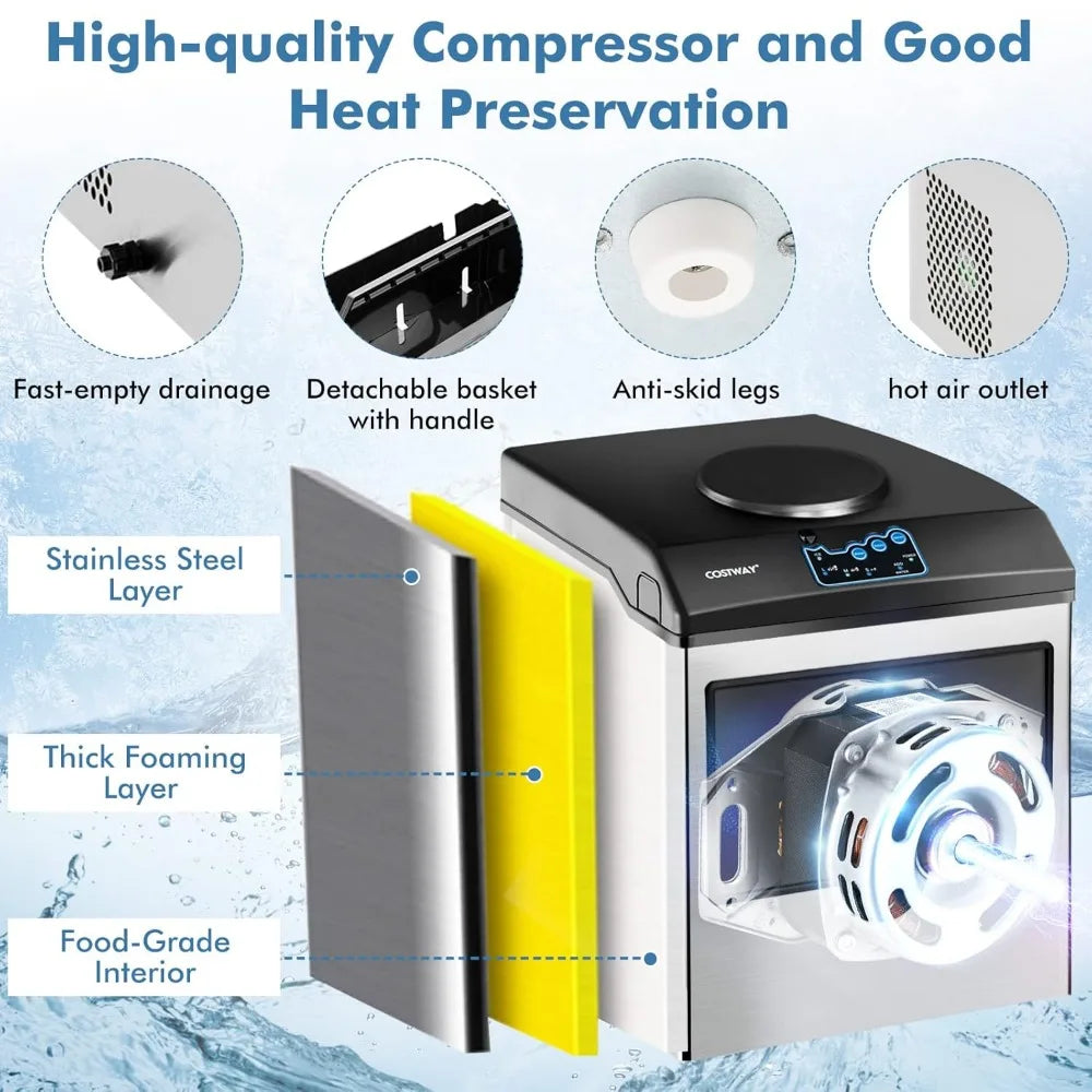 Built-in Water Dispenser With Ice Maker