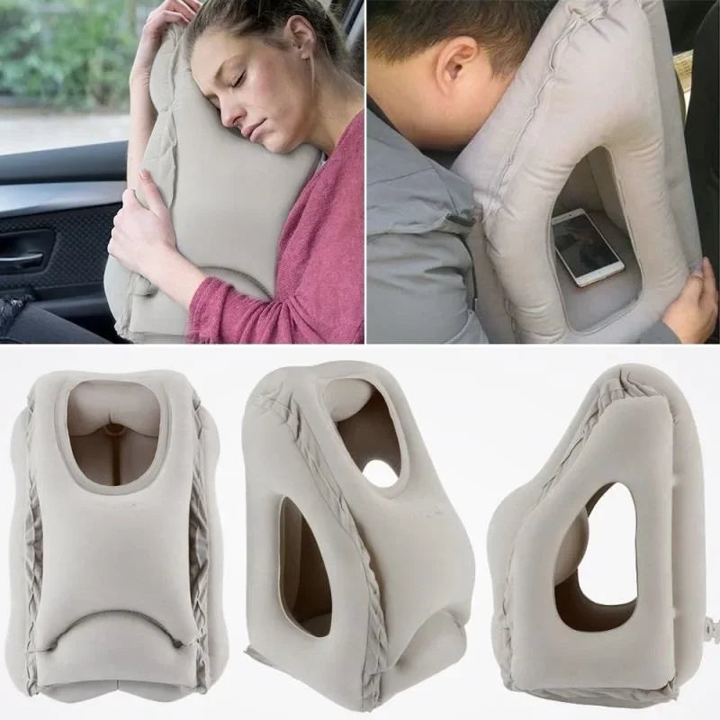 Inflatable Air Travel Pillow