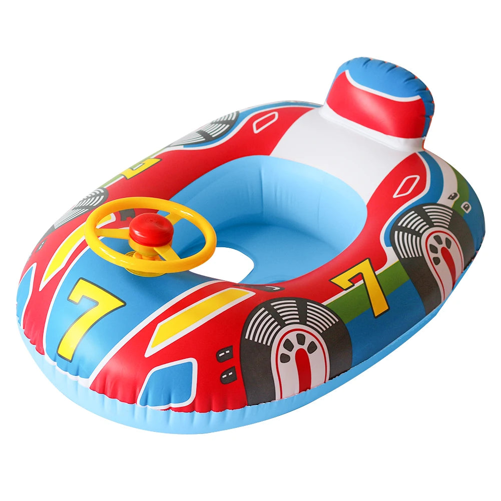 Inflatable Swim Toy with Floating Arm Bands