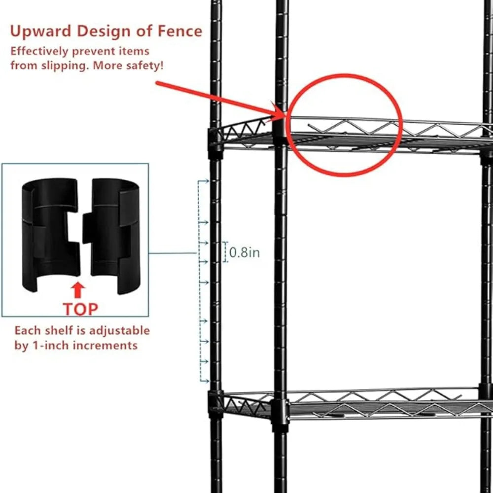 Shelving Metal Storage Rack