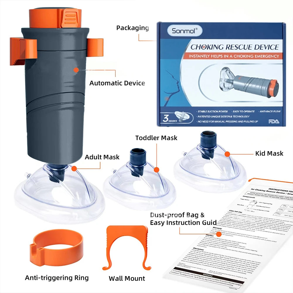 Automatic First Aid Choking Rescue Device