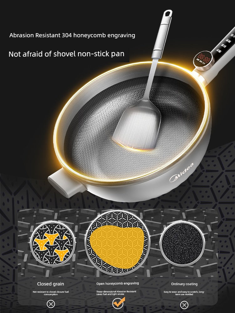 Midea Non-Flower Core Electric Frying Pan