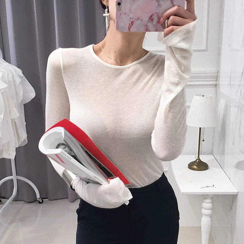 Long Sleeve Slim T-Shirt