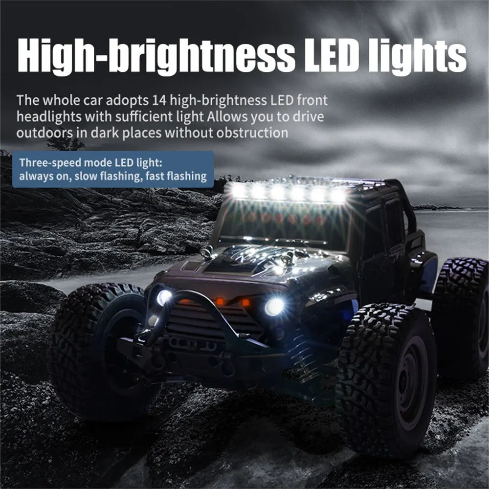 4WD RC Car With Led Lights