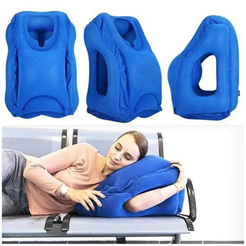 Inflatable Air Travel Pillow