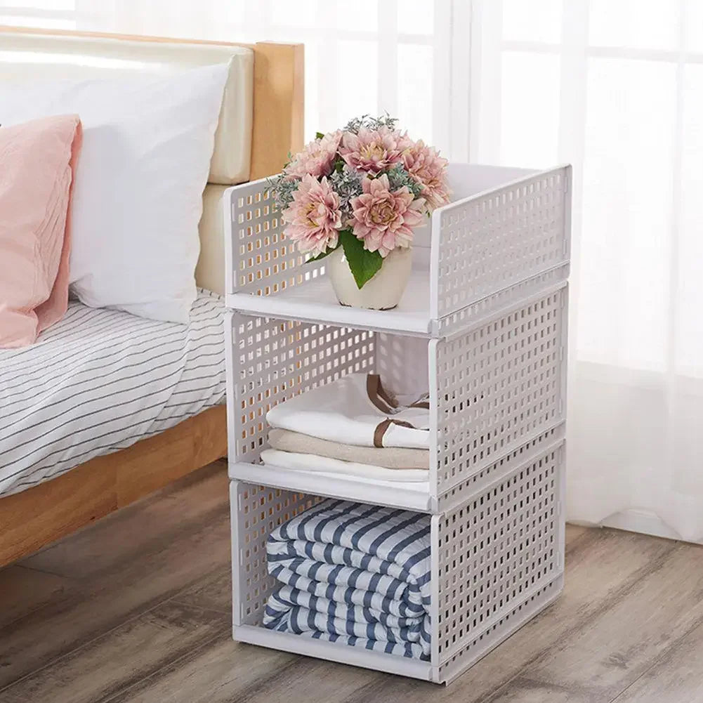 Space-Saving Foldable Closet Organizer