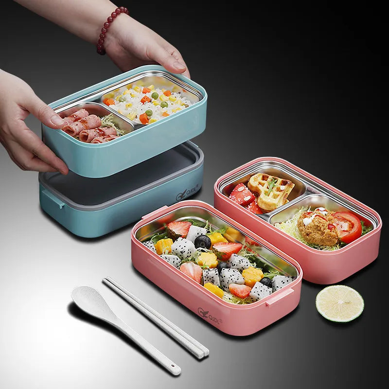 Portable Stainless Steel Lunch Box