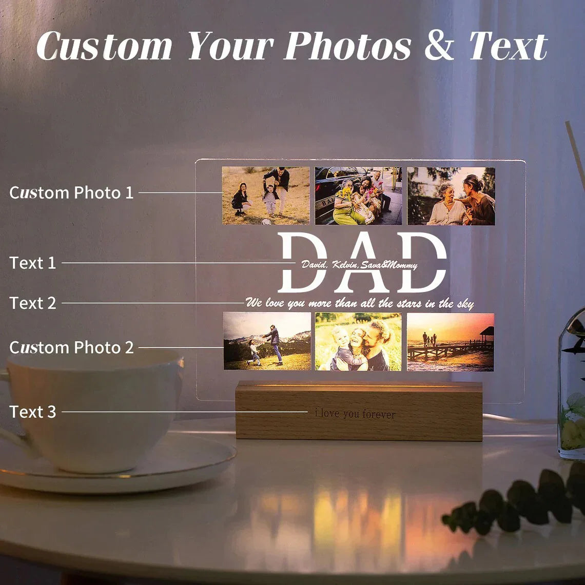 Custom Photo Lamp