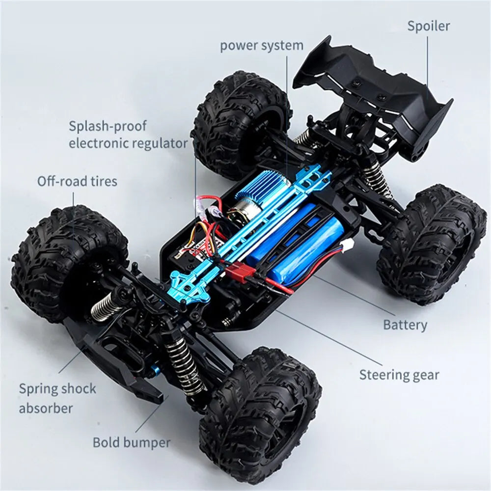 4WD RC Car With Led Lights