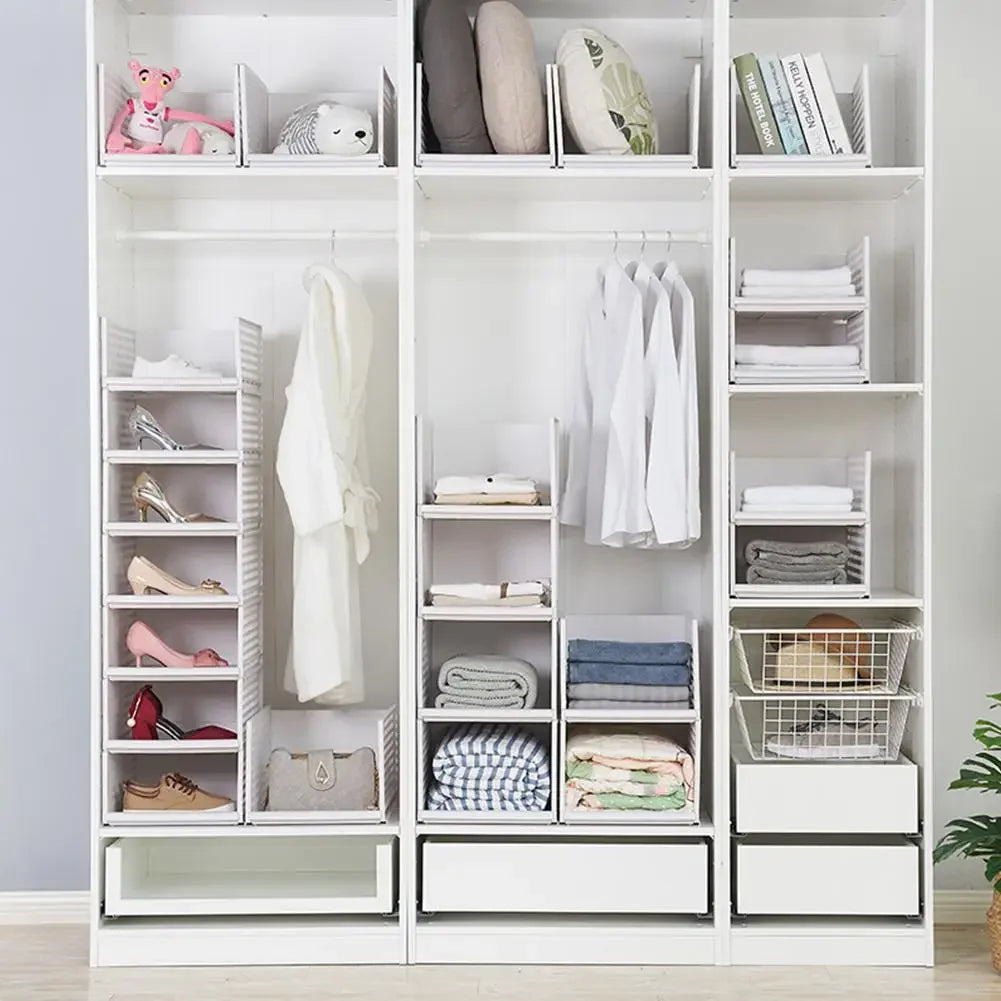 Space-Saving Foldable Closet Organizer