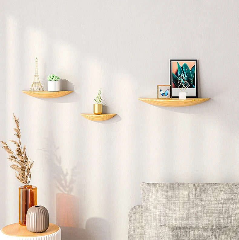 Wooden Wall Shelf Projector