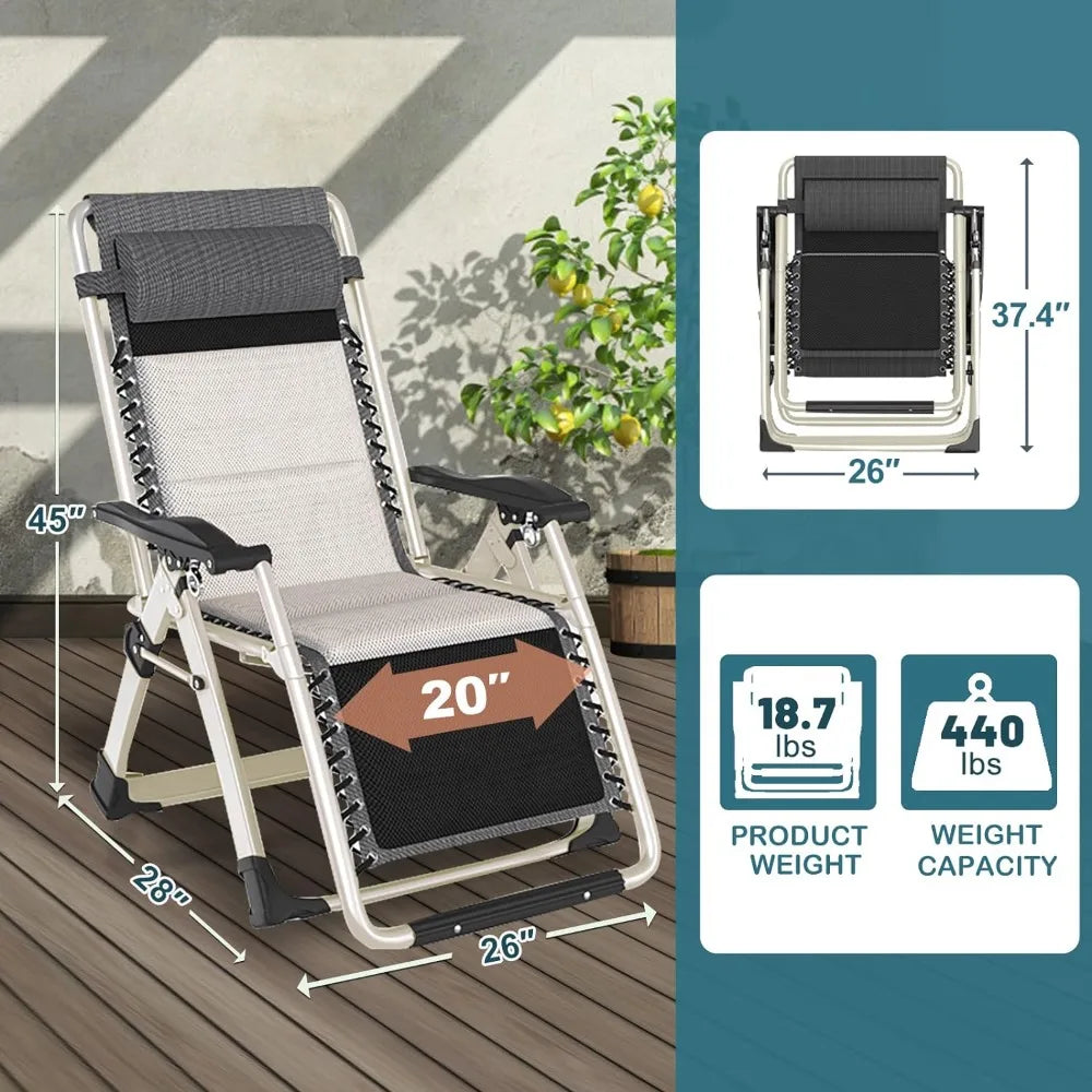 Adjustable Ergonomic Patio Chairs