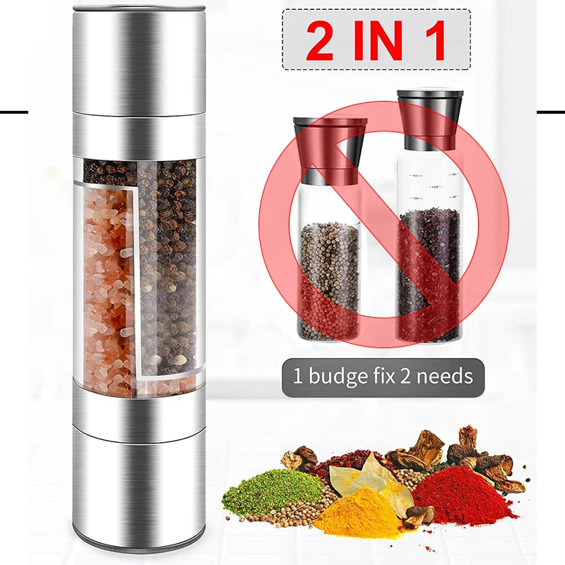 2 in 1 Manual Stainless Kitchen Tool