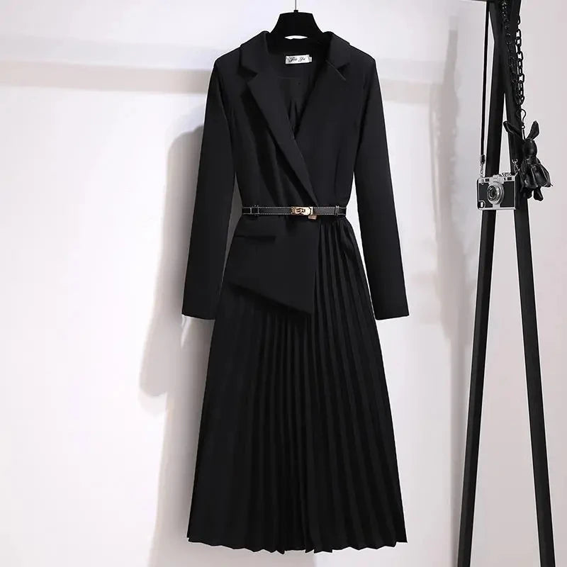 Elegant Lady Office Long Dress