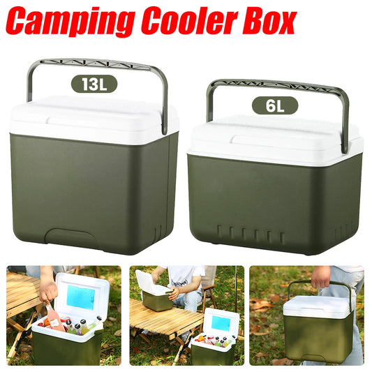 13/6L Cooler Box Portable Camping Refrigerator