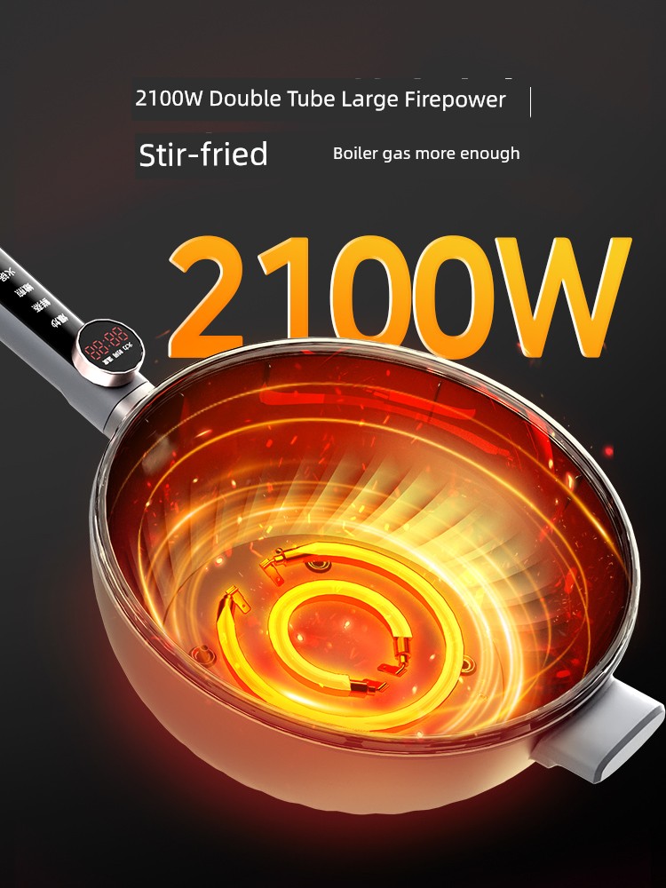 Midea Non-Flower Core Electric Frying Pan