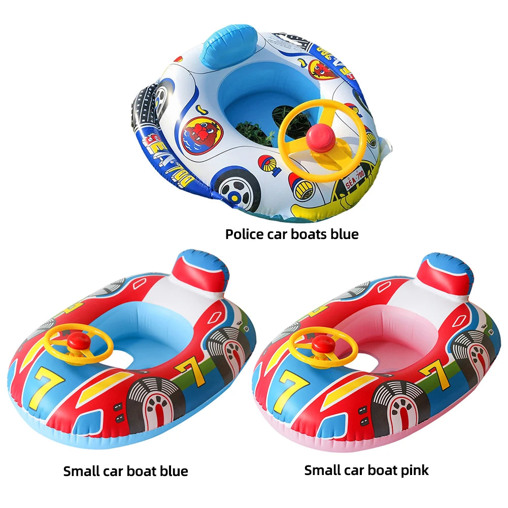 Inflatable Swim Toy with Floating Arm Bands