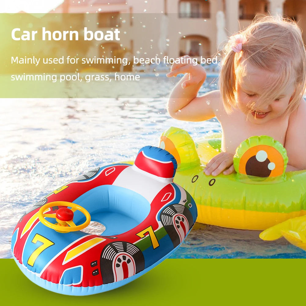 Inflatable Swim Toy with Floating Arm Bands