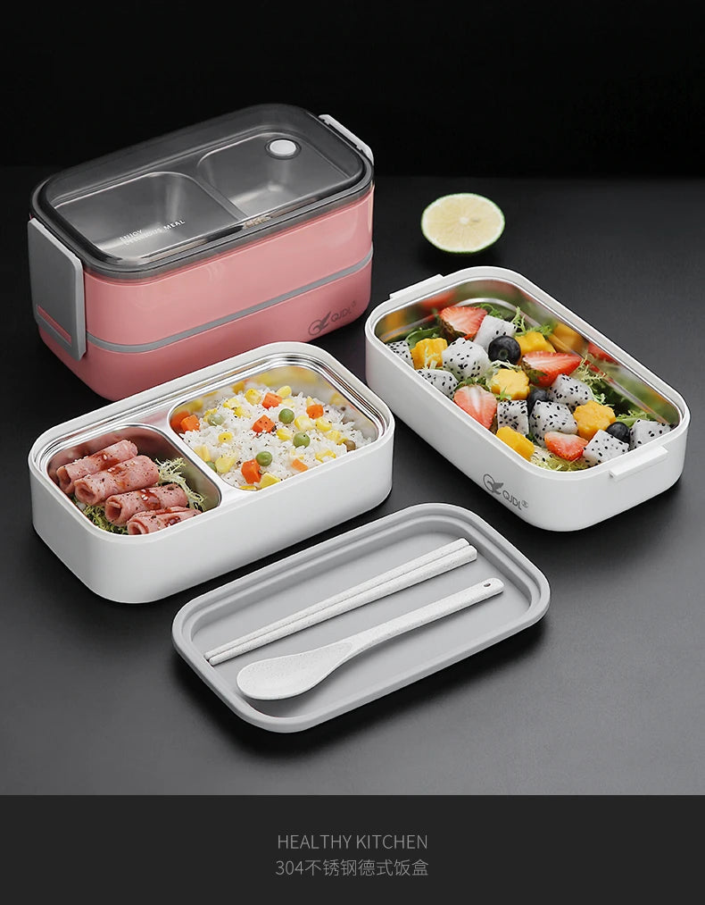 Portable Stainless Steel Lunch Box