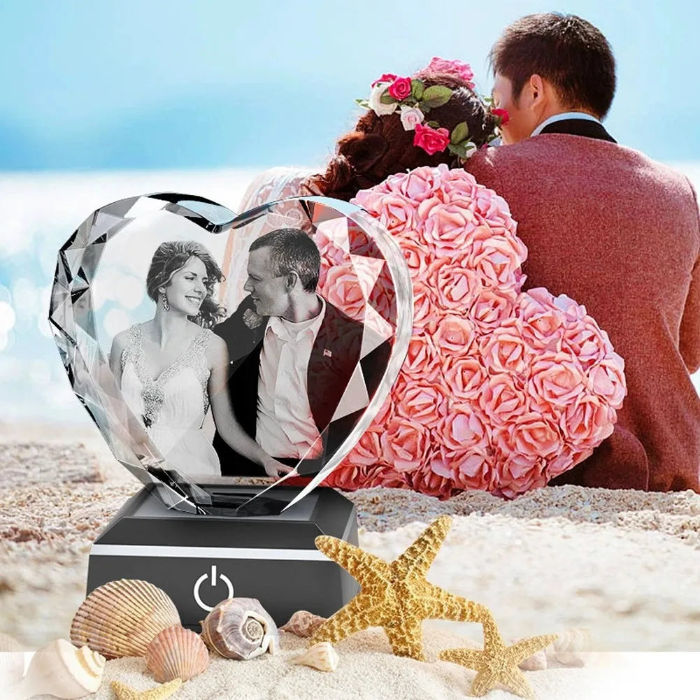 Personalized 3D Crystal Photo Keepsake