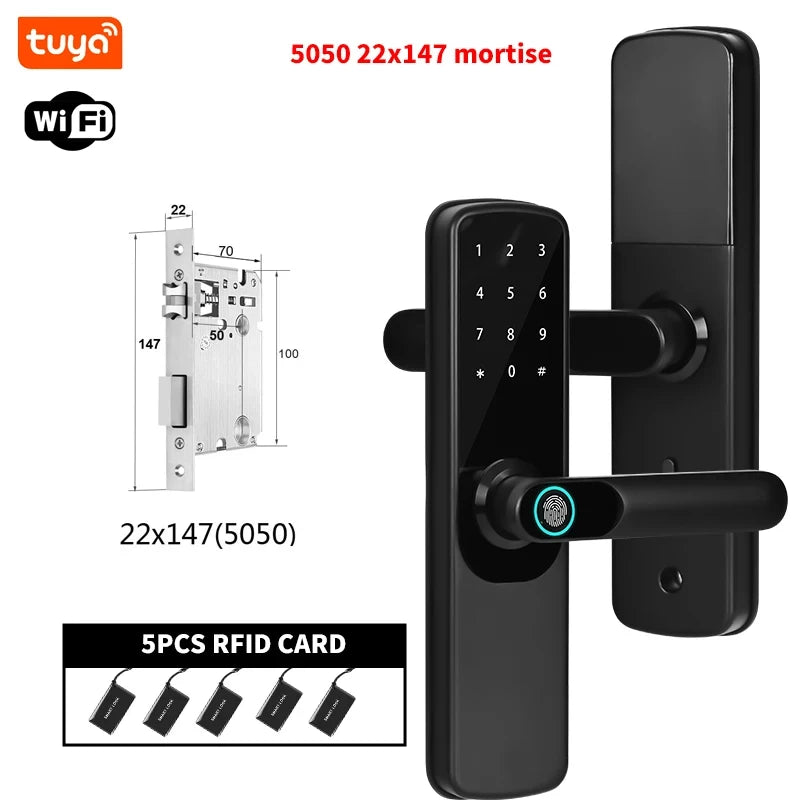 Smart Electronic Door Lock With Biometric Fingerprint